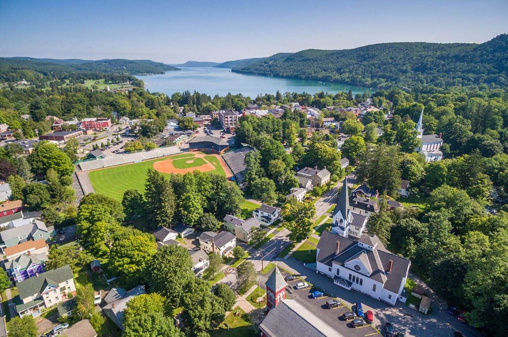 Why is Cooperstown the home of baseball