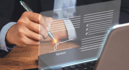 What is meant by electronic signature