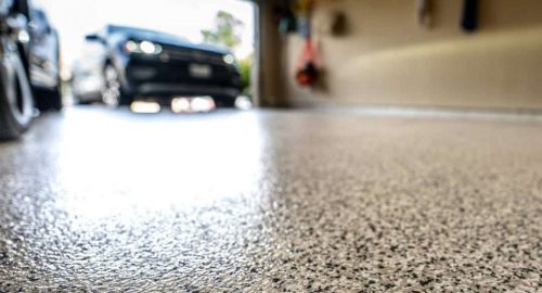 How long does it take for garage floor coating to cure